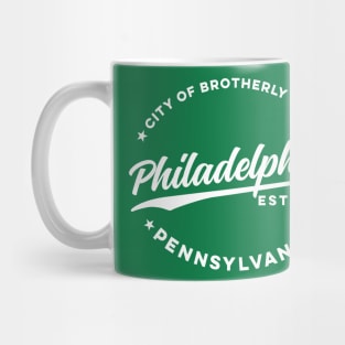 Vintage Philadelphia City of Brotherly Love USA Mug